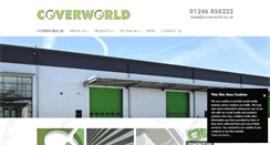 Desktop Screenshot of coverworld.co.uk